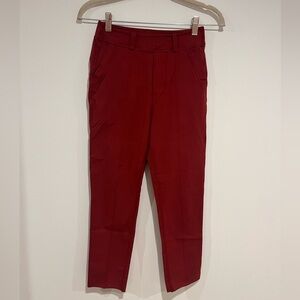 Frank & Eileen Bold Red Chinos